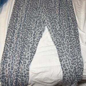 Leopard Print Pajama Pants